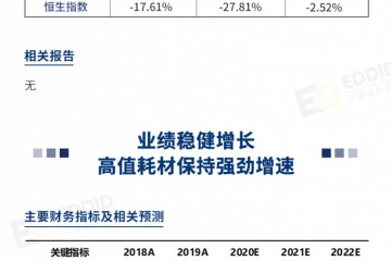 港股公司研究报告威高股份（增持）